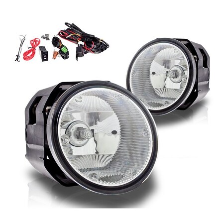 Fog Lights - Clear - Wiring Kit Included